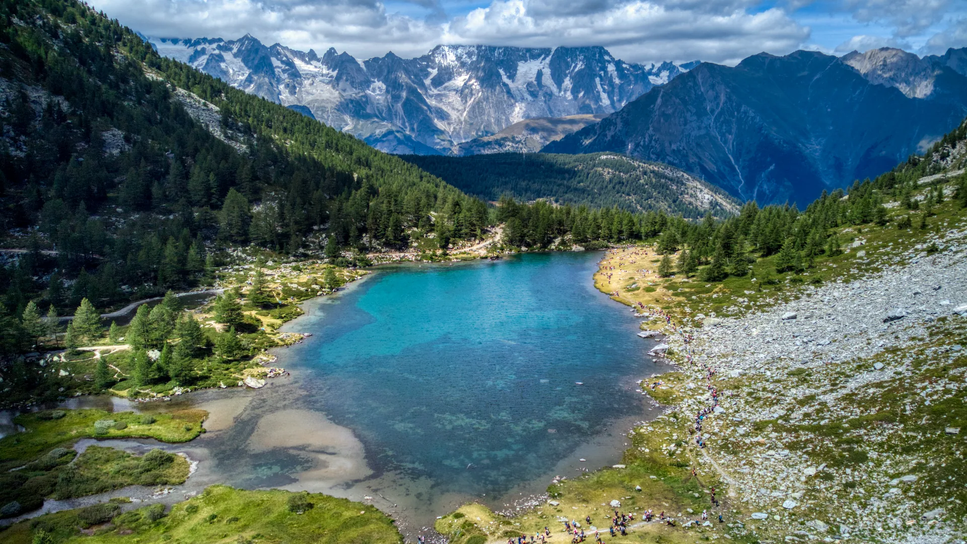 Lago d'Arpy — Pré-Saint-Didier (Valle d'Aosta)